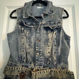 Fashion Nova Denim Jumpsuit